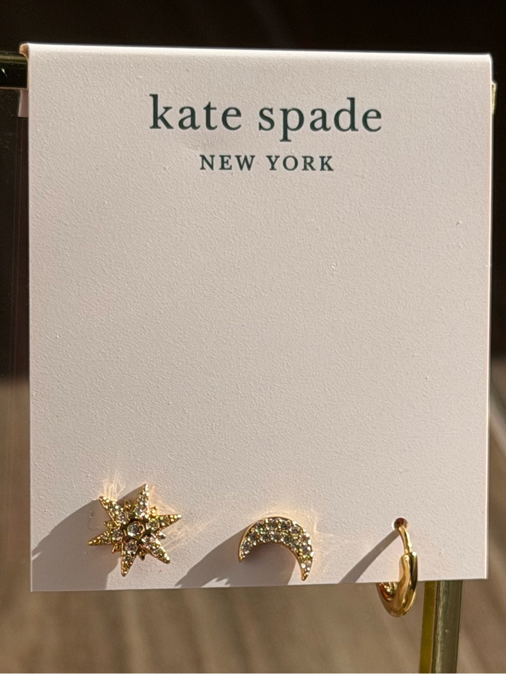 kate spade Tiny Twinkles Gold Women’s Earrings - Gold